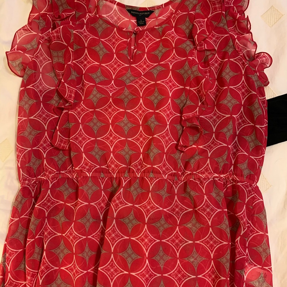 Cute blouse pink and gray